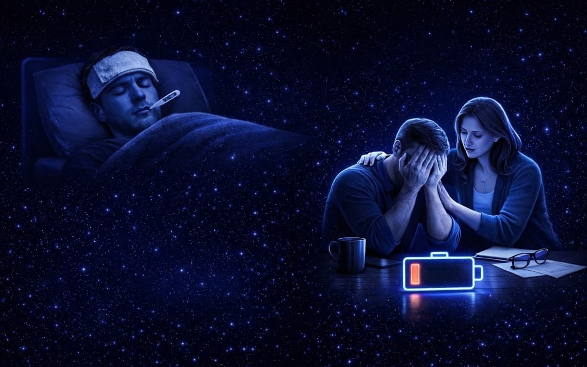 Menschen mit Beschwerden